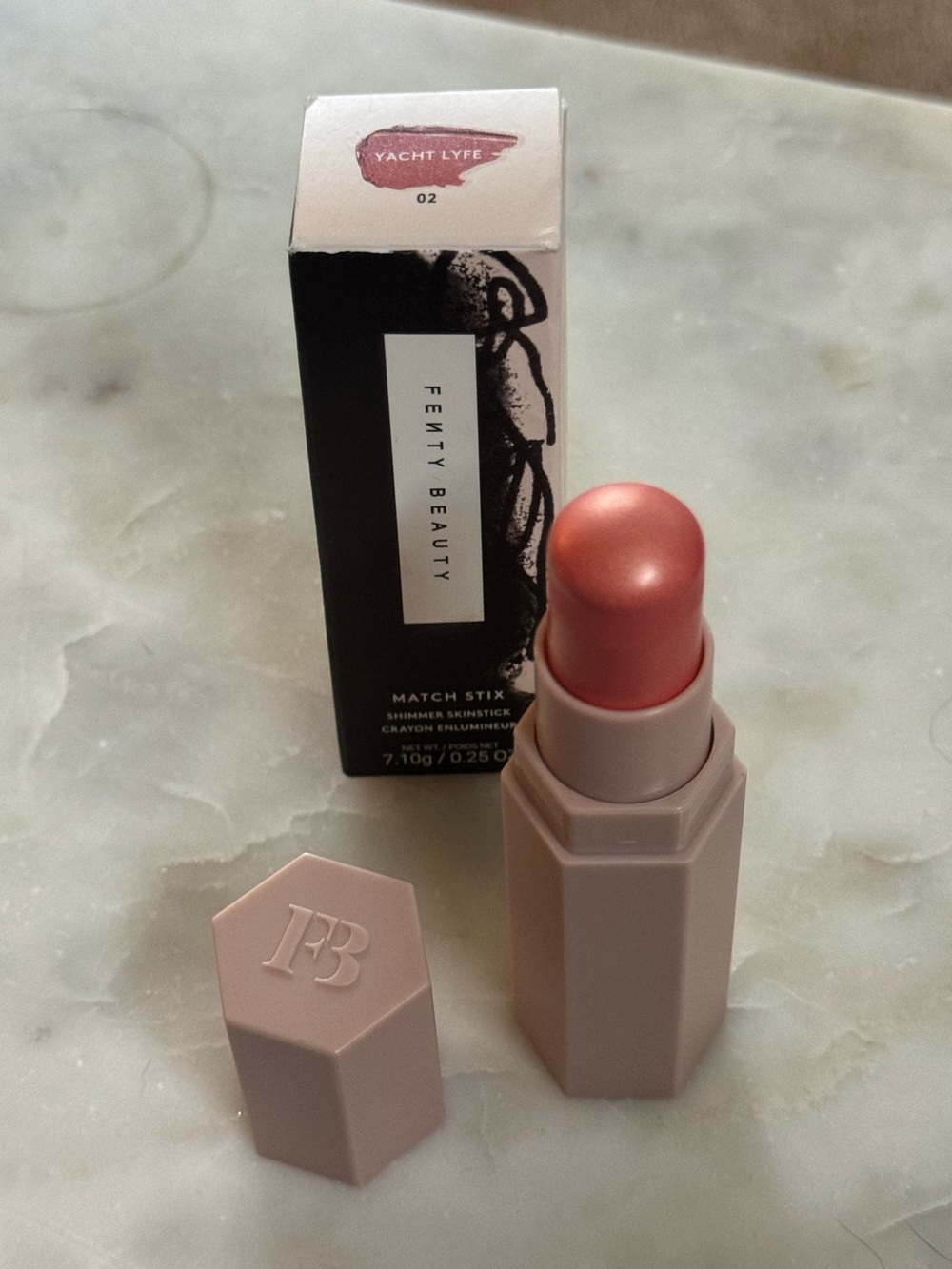 Fenty Beauty Match Stix Shimmer Skinstick - Yacht Lyfe Pink Glow